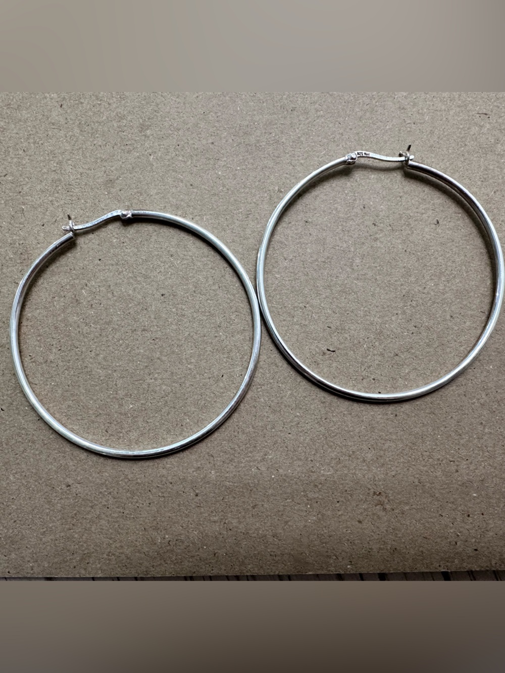 Sterling Silver Hoop Earrings